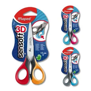 Nůžky Maped Sensoft - 13 cm, blistr, mix barev